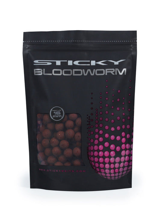 Sticky Baits Bloodworm Boilies - Shelf Life