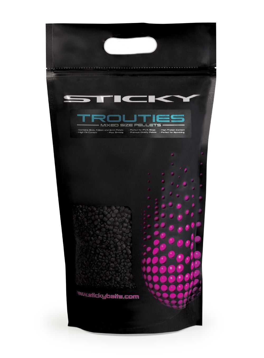 Sticky Baits Trouties Mixed Size Pellets 2.5kg-1