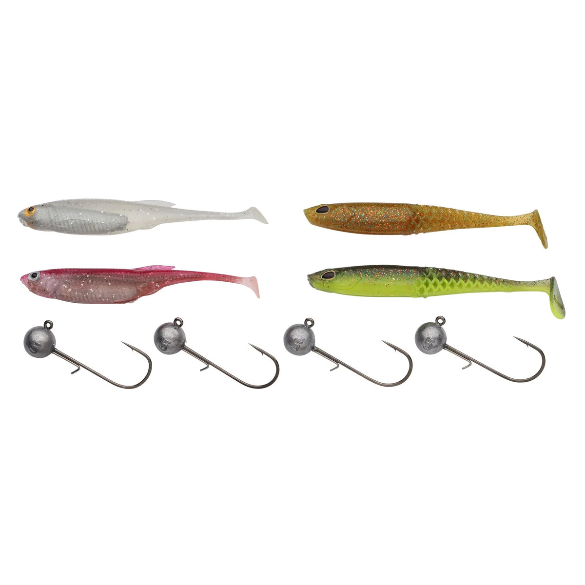 Berkley Pro Pack Perch Jig 5g Dark Water 8pcs-1