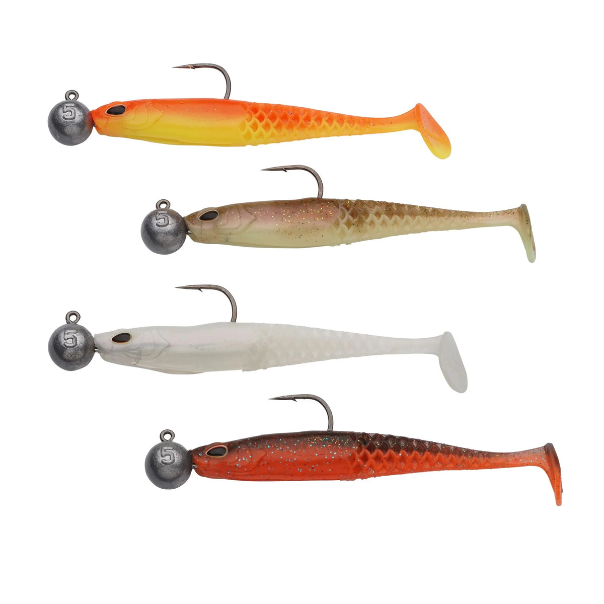 Berkley PowerBait Cullshad Slim 7.5cm-5g-4pcs RTF Dark Wtr-1