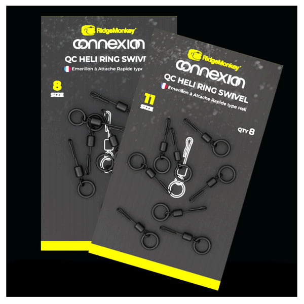 RidgeMonkey QC Heli Ring Swivel-1