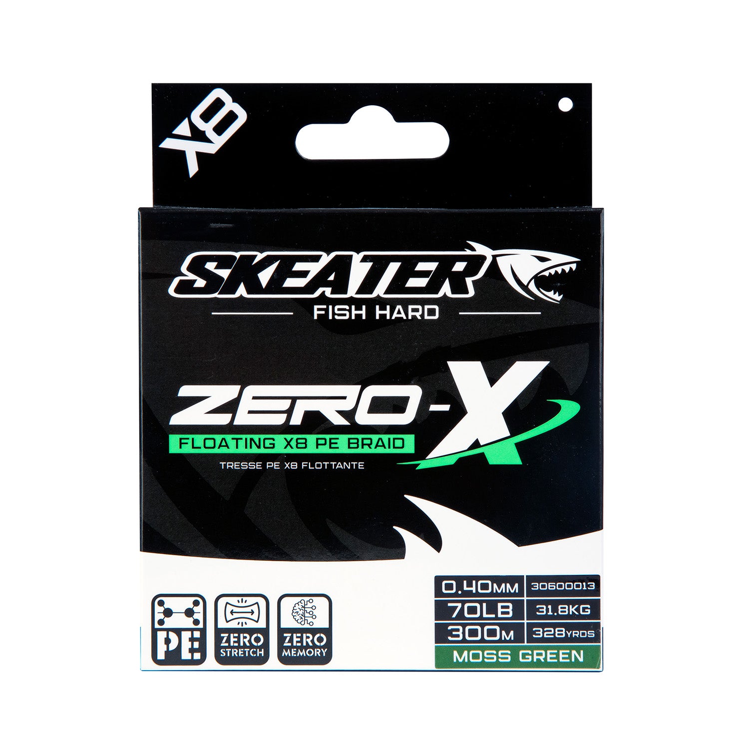 Skeater - Zero-X 8Braid Mg Floating Line 300m
