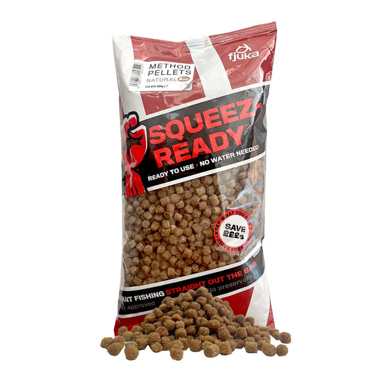 Fjuka Squeez-Ready™ Method Pellets 4mm