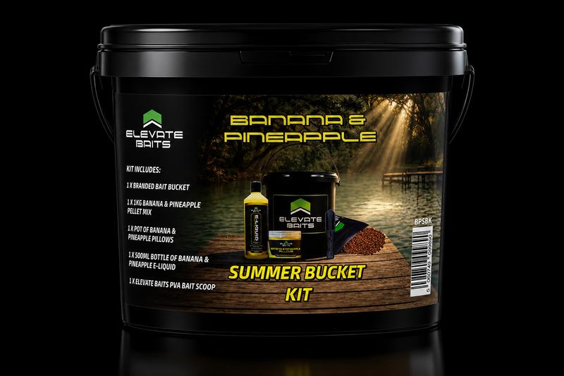 Elevate Baits Banana & Pineapple Summer Bucket Kit-6