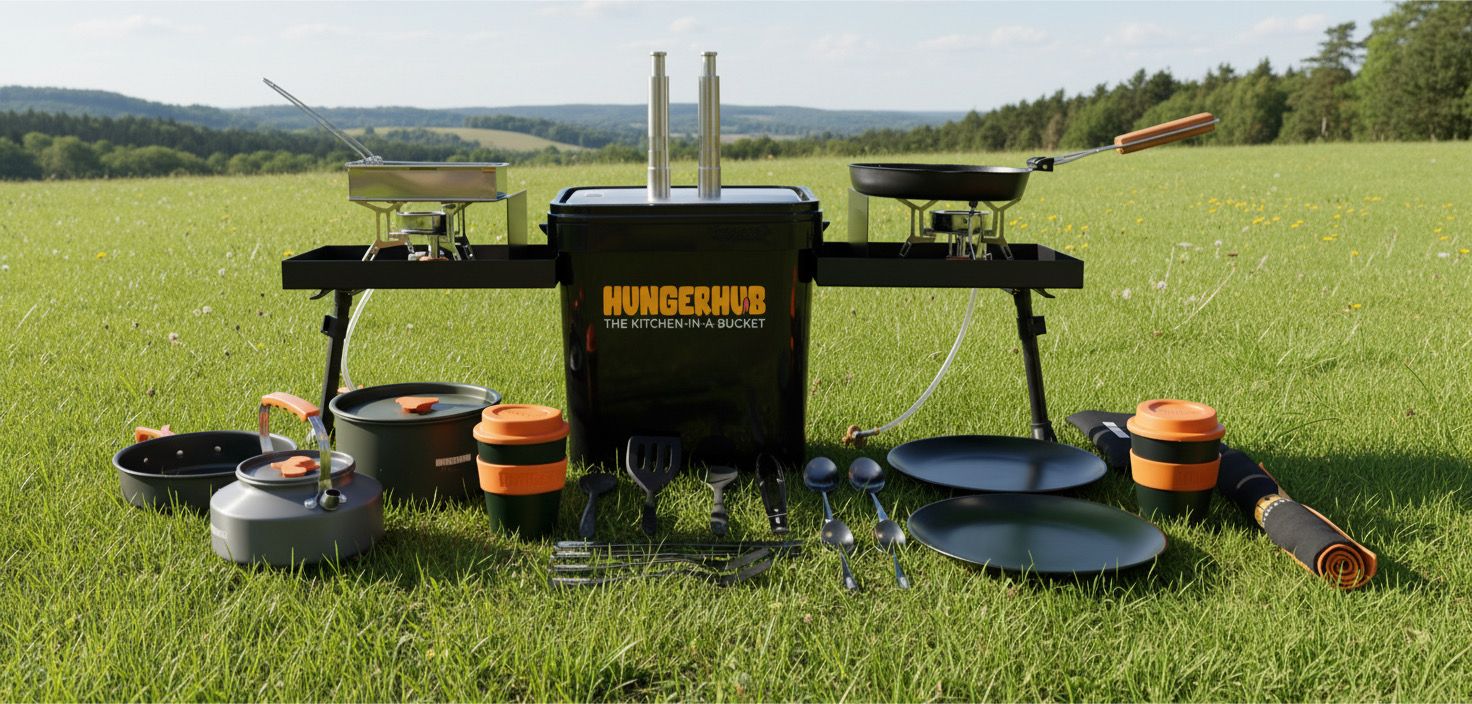 HungerHub - The Kitchen in a Bucket