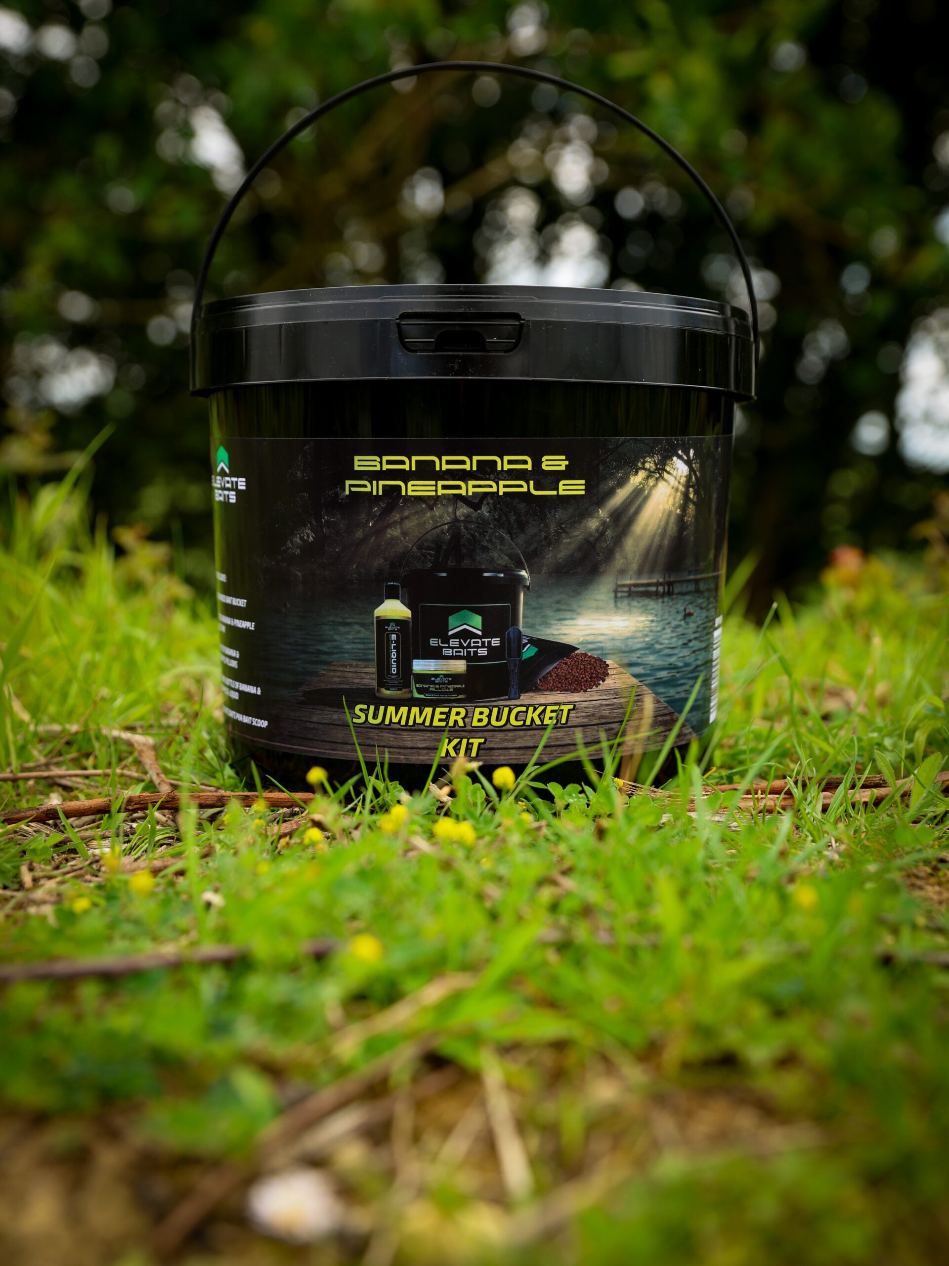 Elevate Baits Banana & Pineapple Summer Bucket Kit-5