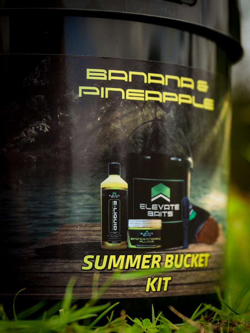 Elevate Baits Banana & Pineapple Summer Bucket Kit-1
