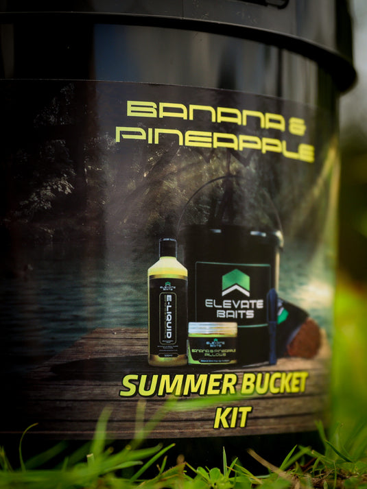 Elevate Baits Banana & Pineapple Summer Bucket Kit