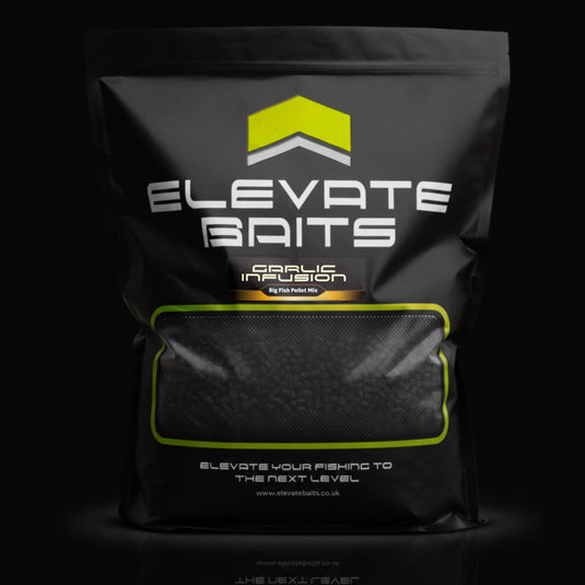 Elevate Baits Garlic Infusion Big Fish Pellet Mix
