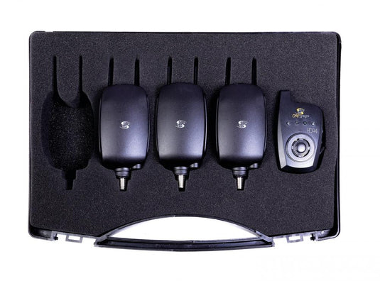 Carp Spirit HD4 3+1 Alarms and Receiver Set