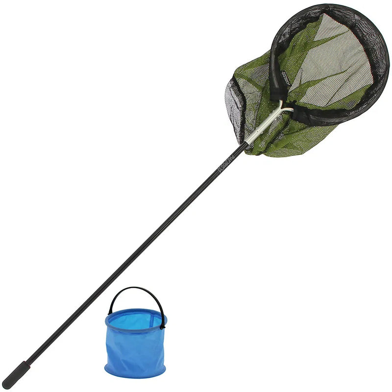 Load image into Gallery viewer, Angling Pursuits Rockpool Combo - 25cm Net with 75cm Fibreglass Handle and Bucket
