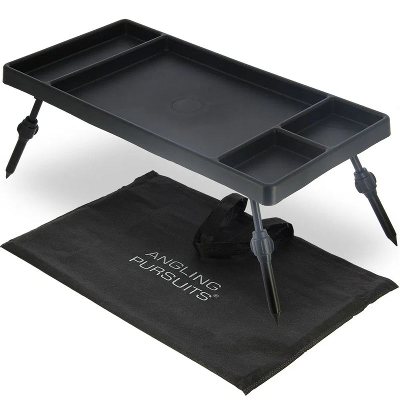 AP Large Plastic Bivvy Table with Adjustable Legs and Bag-5
