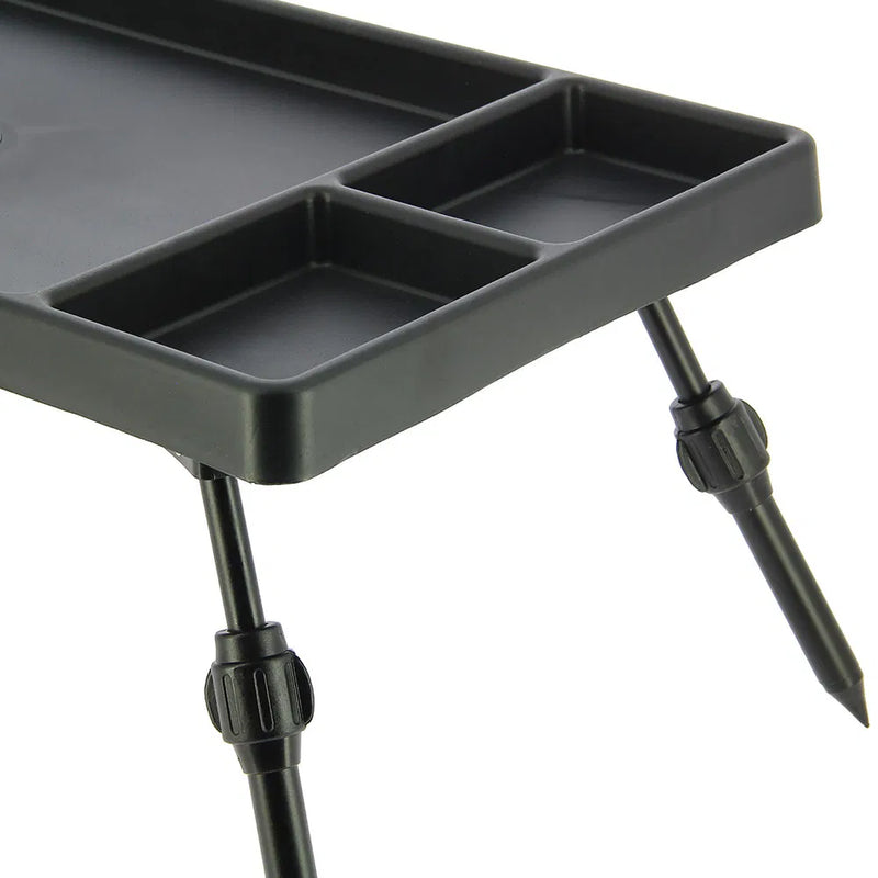 AP Large Plastic Bivvy Table with Adjustable Legs and Bag-3