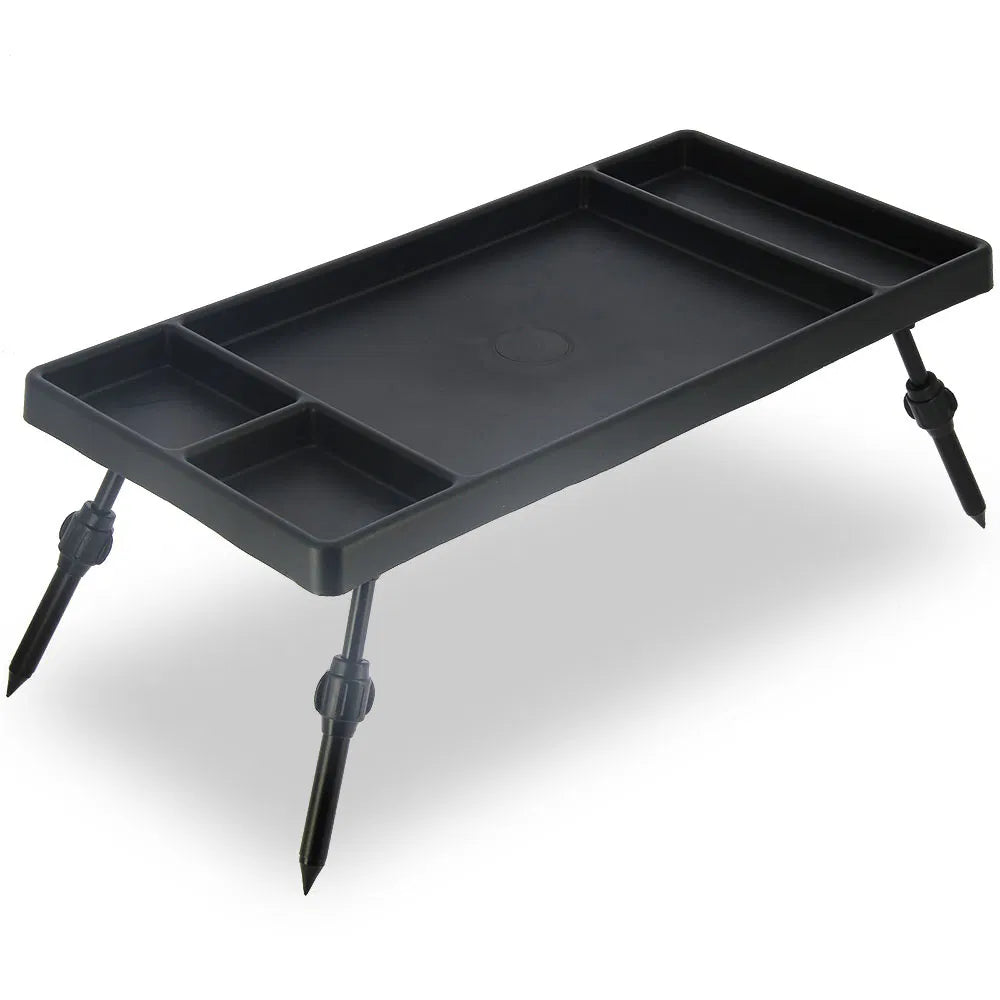 AP Large Plastic Bivvy Table with Adjustable Legs and Bag-1