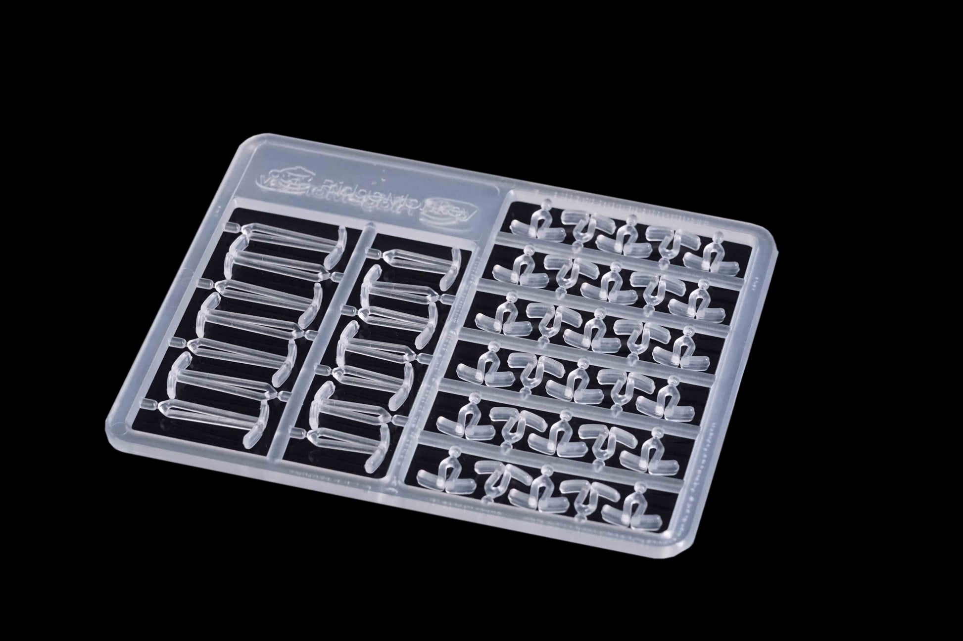RidgeMonkey Boilie Hair Extenders Clear-1