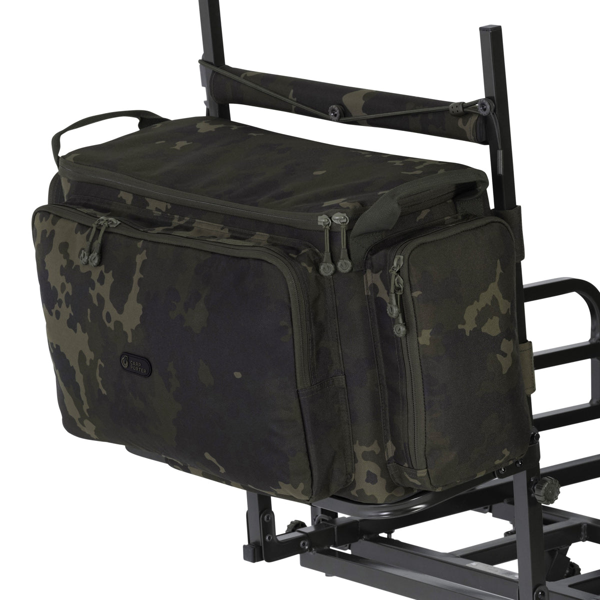 Carp Porter - Large Front Barrow Bag Dark Kamo-1