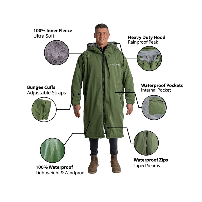 Load image into Gallery viewer, Catchdry Pro 100% Waterproof Fishing Coat
