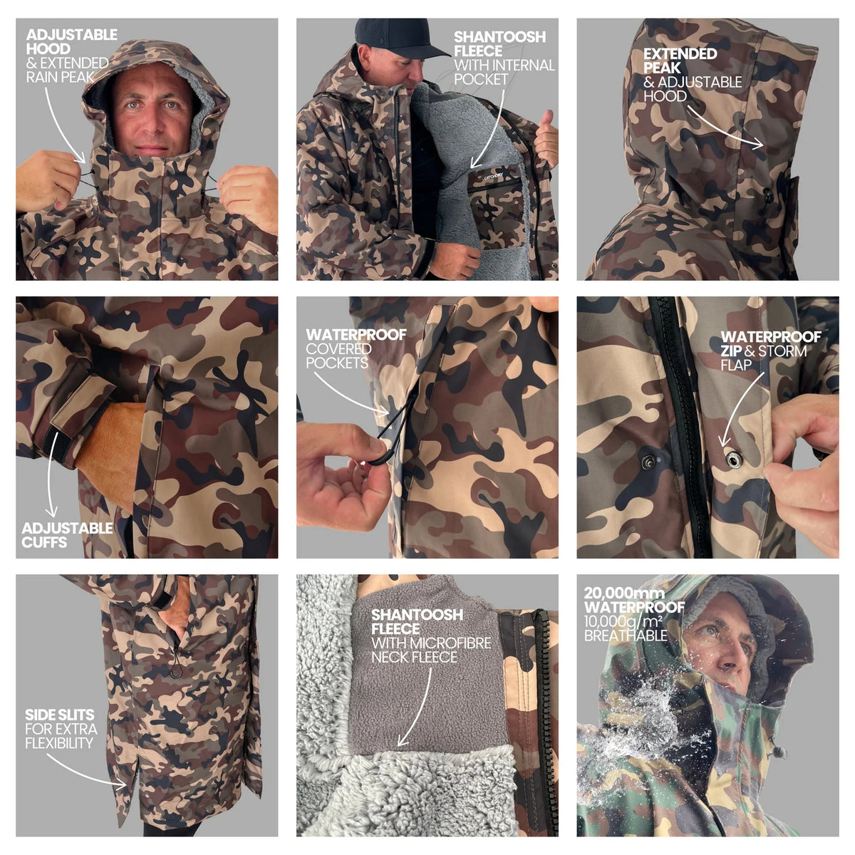 Catchdry Pro 100% Waterproof Fishing Coat-9