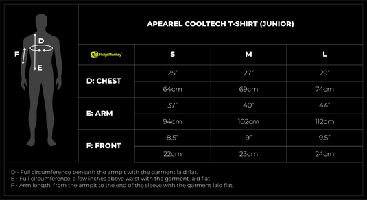 APEarel CoolTech T-Shirt - Green (Junior Sizing)