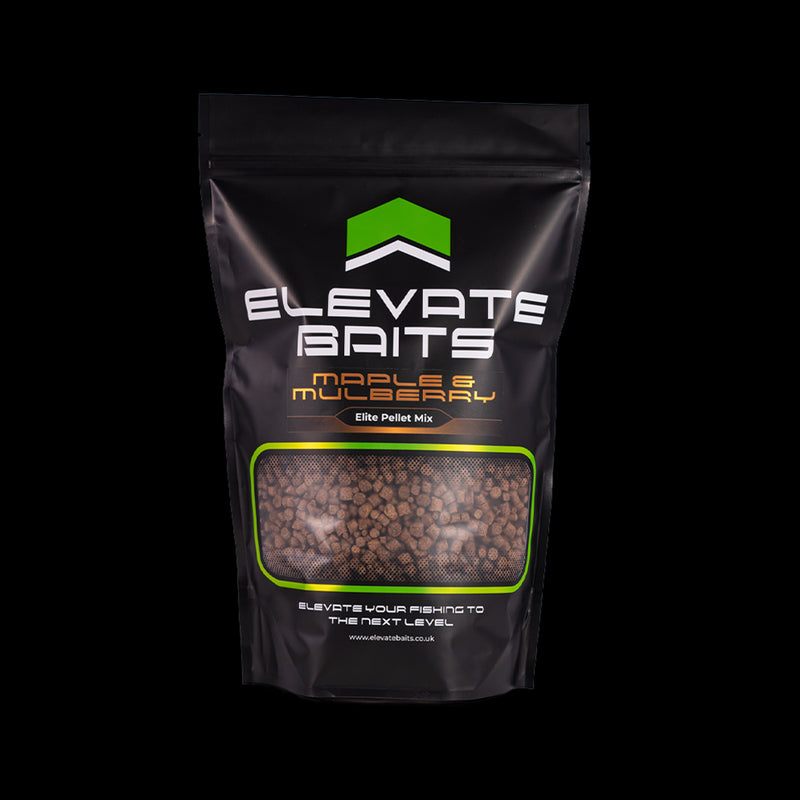 Elevate Baits Maple and Mulberry Elite Pellet Mix-1