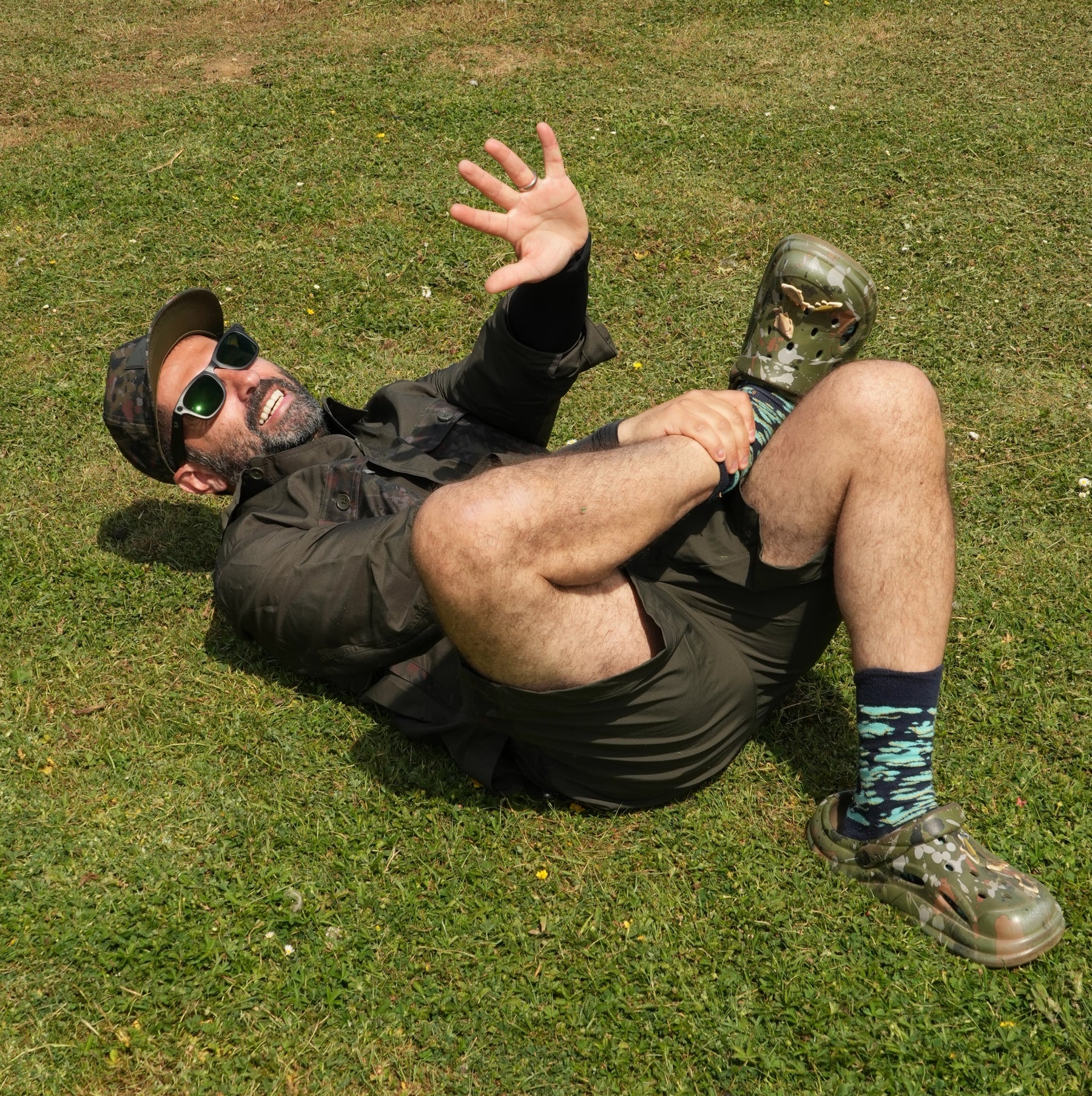 OMC PB Splash Camo Shorts-3