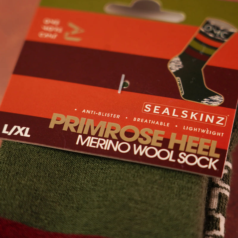 Load image into Gallery viewer, OMC Primrose Heel Merino Wool Socks
