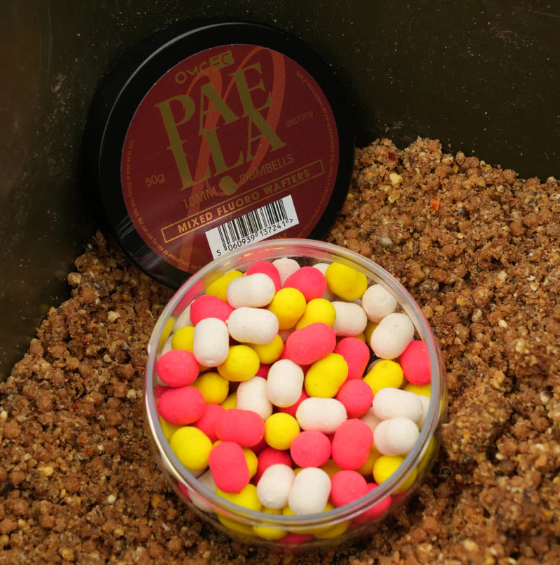 OMC FC Paella 10mm Mixed Fluoro Dumbells-3