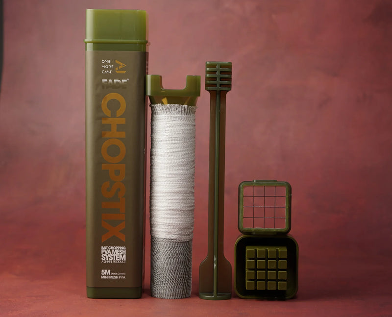Load image into Gallery viewer, OMC CHOPSTIX Bait Chopping FADE PVA Mesh System
