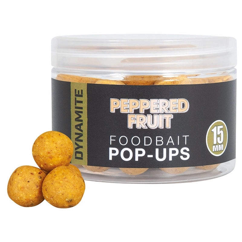 Peppered Fruit Foodbait Pop-Ups 15mm-3