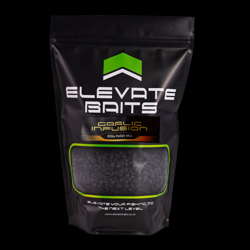 Elevate Baits Garlic Infusion Pellet-1
