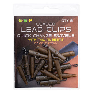 Load image into Gallery viewer, ESP Loaded Lead Clip Quick Change Swivels
