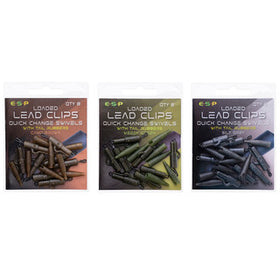 ESP Loaded Lead Clip Quick Change Swivels