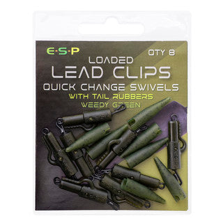 Load image into Gallery viewer, ESP Loaded Lead Clip Quick Change Swivels
