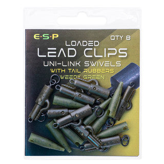 Load image into Gallery viewer, ESP Loaded Lead Clip Uni-Link Swivels
