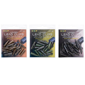 ESP Loaded Lead Clip Uni-Link Swivels