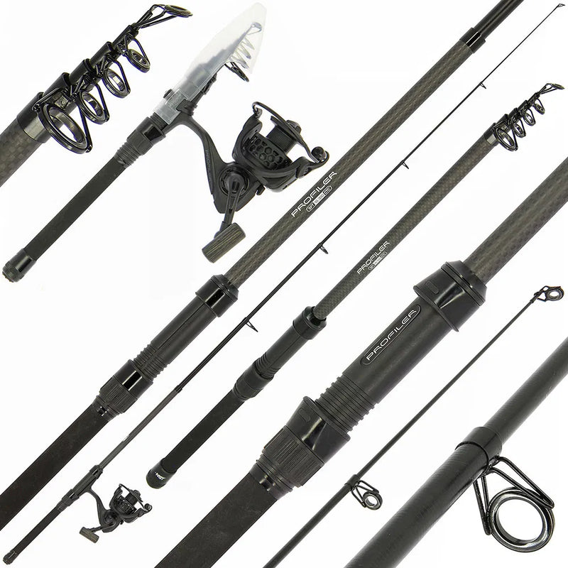 NGT Profiler Compact Telescopic Combo - 5ft Telescopic Carbon Rod, Reel & Bag-1