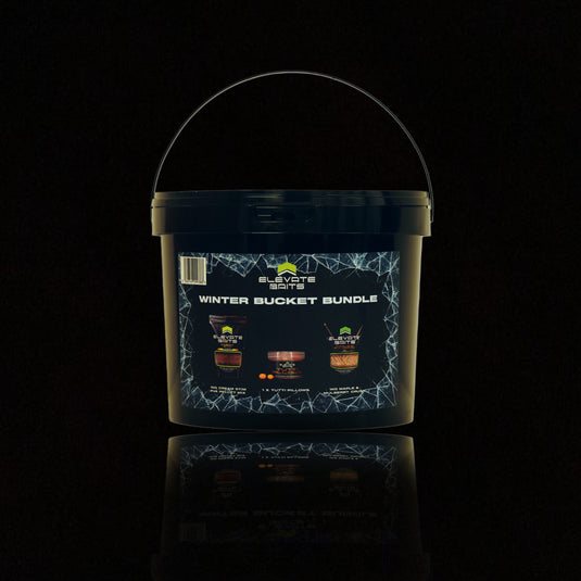 Elevate Baits Winter Bucket, PVA & Hook Bundle