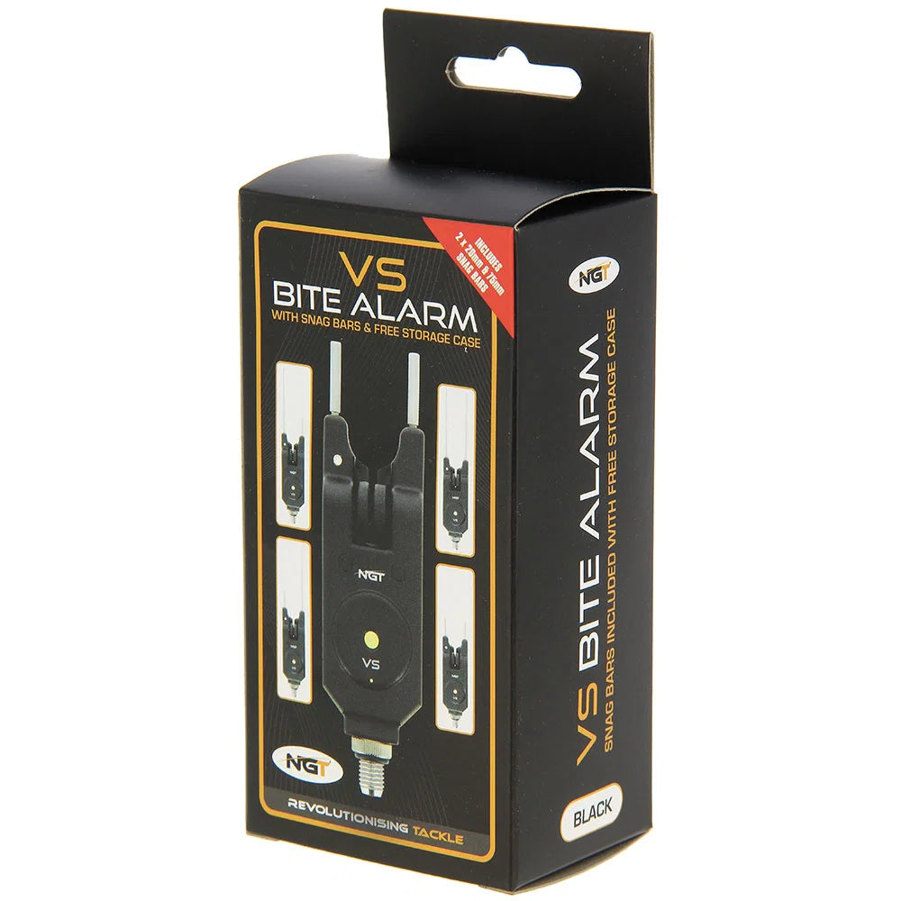 NGT VS Alarm - Adjustable Volume and Tone with Case (4 x Snag Bars Included)