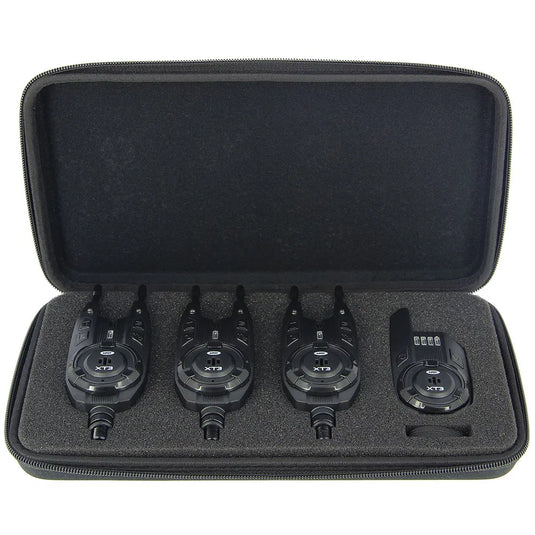NGT XT-3 3pc Wireless Alarms - Adjustable Volume, Tone, Sensitivity with Receiver