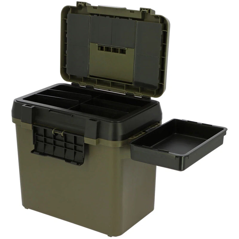 NGT QuickFish Seat Box - With Side Tray and Carry Handle-9