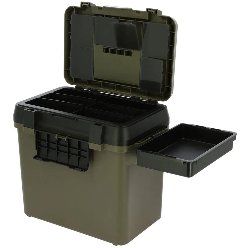 NGT QuickFish Seat Box - With Side Tray and Carry Handle-8