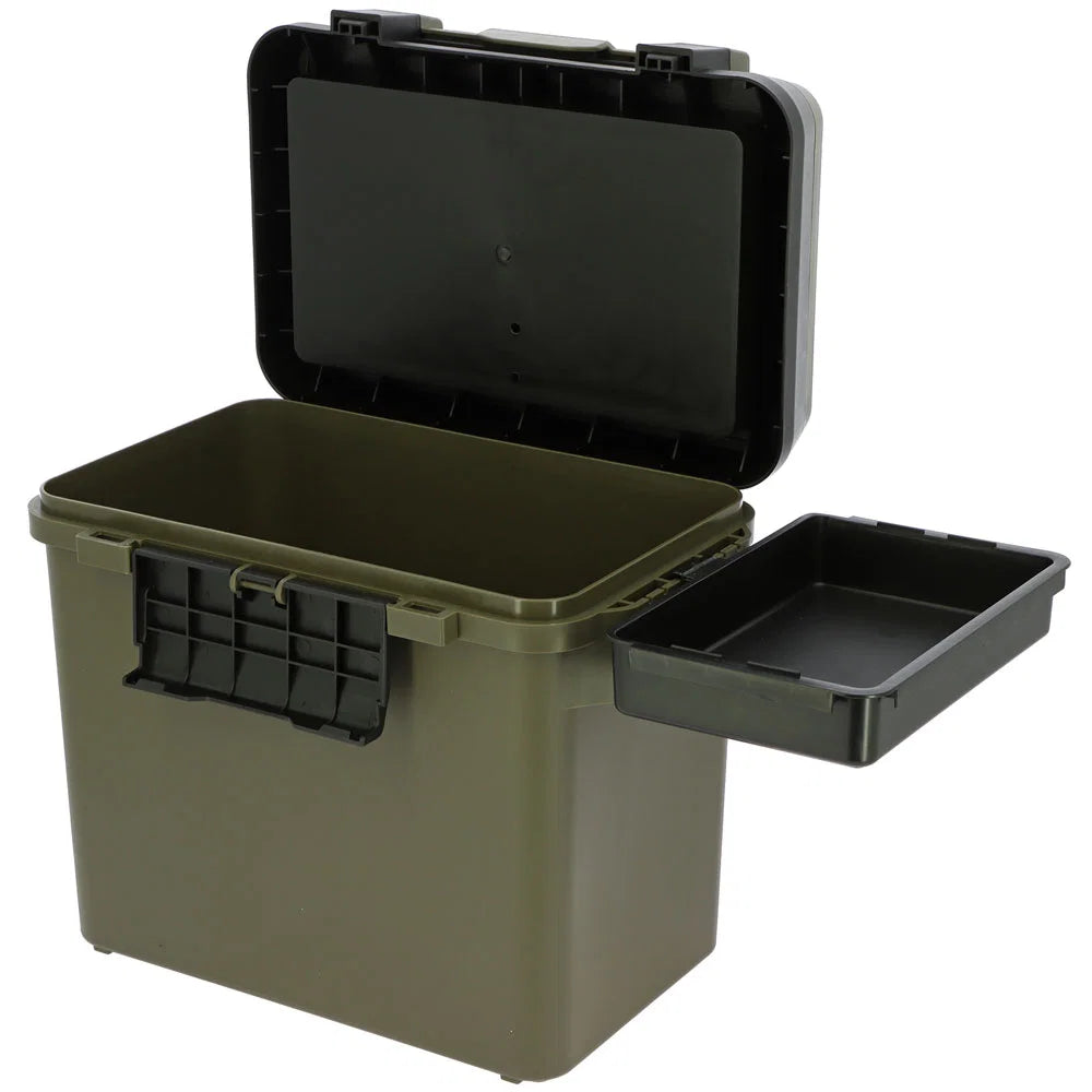 NGT QuickFish Seat Box - With Side Tray and Carry Handle-1