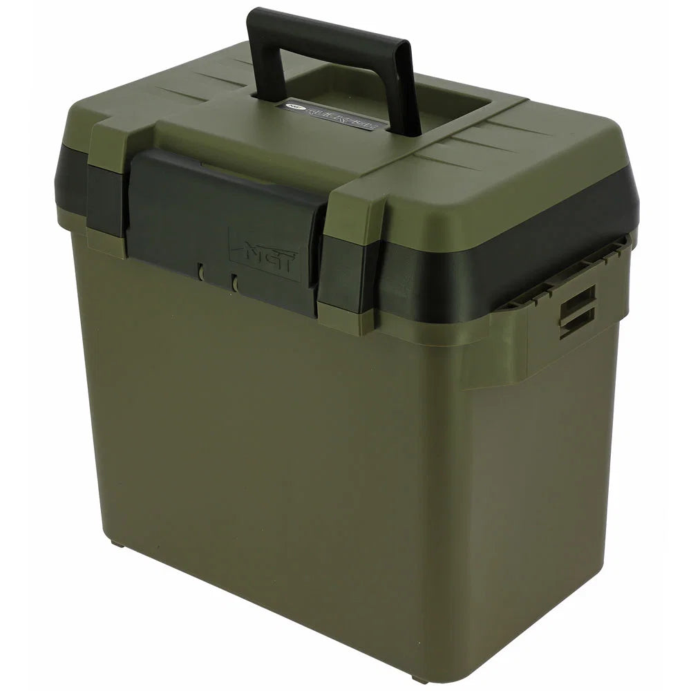 NGT QuickFish Seat Box - With Side Tray and Carry Handle-4
