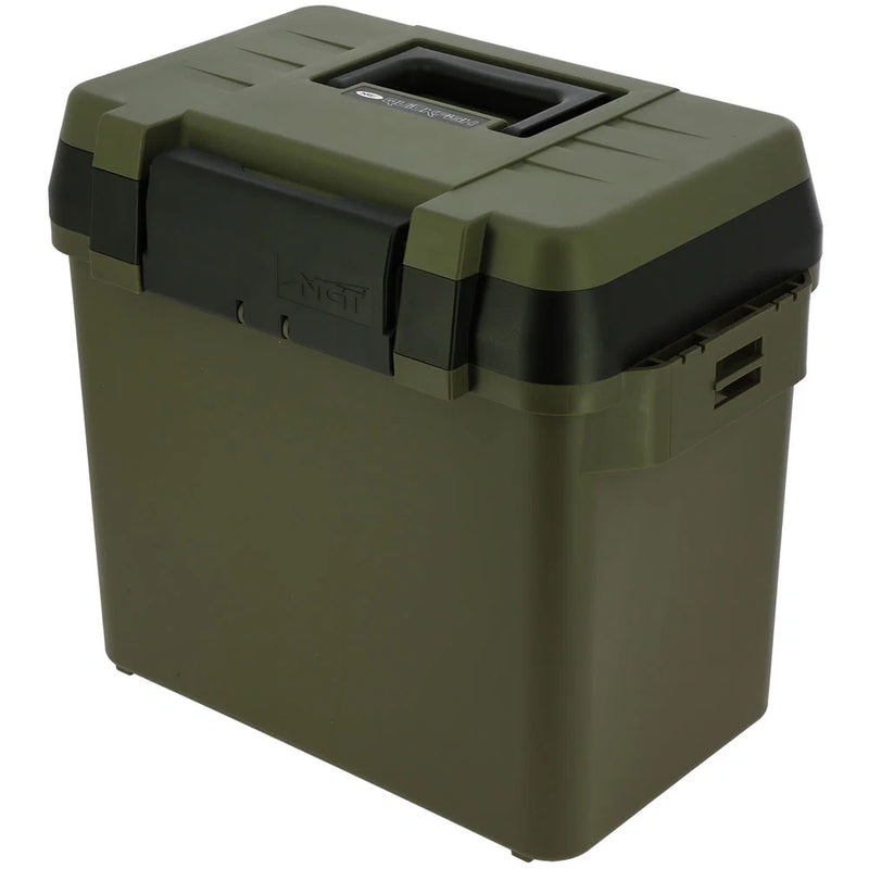 NGT QuickFish Seat Box - With Side Tray and Carry Handle-3