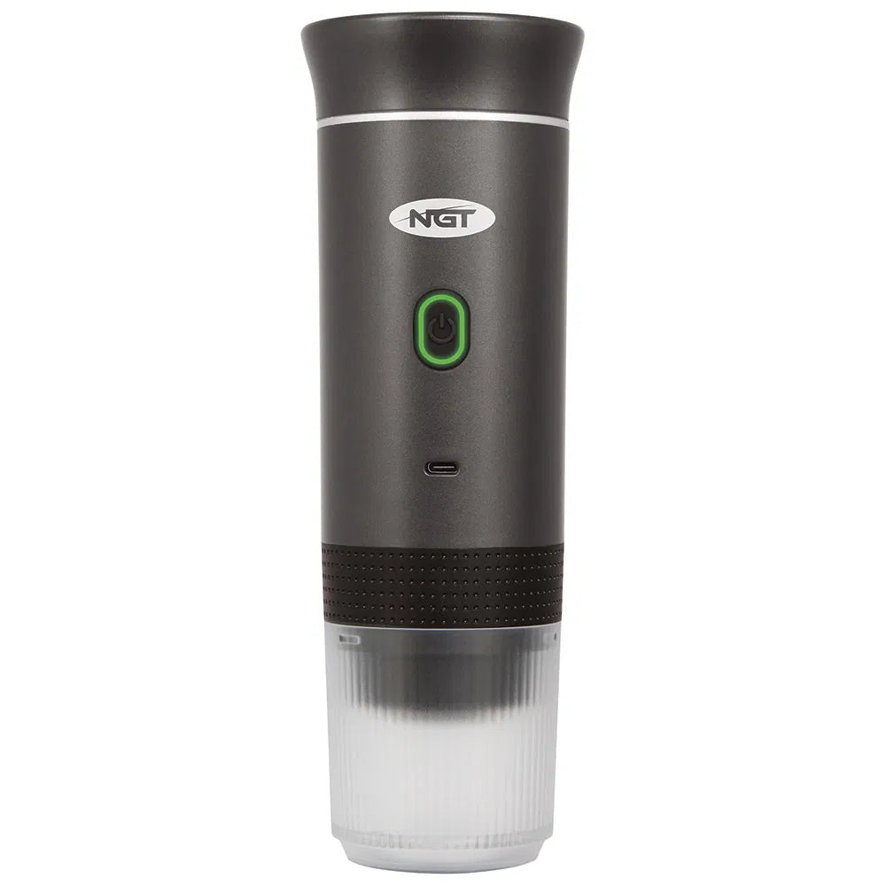 NGT Portable Espresso Coffee Machine - USB Rechargable with Full Heating and Extraction (Grey)-1
