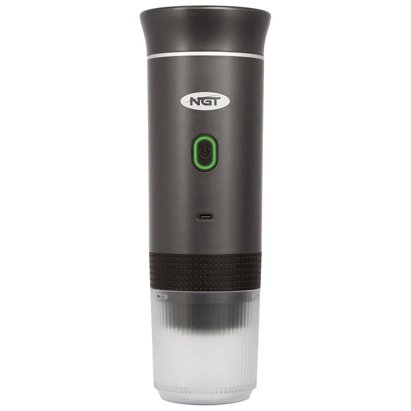 NGT Portable Espresso Coffee Machine - USB Rechargable with Full Heating and Extraction (Grey)-1