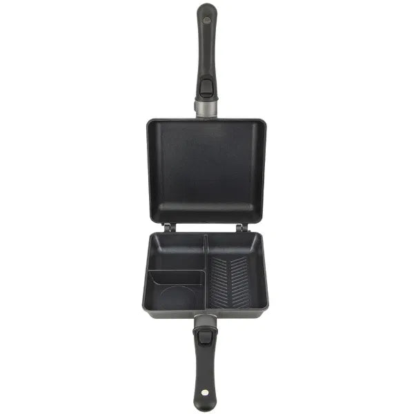 Load image into Gallery viewer, NGT Dynamic Grill - 3 Way Pan with Lid and Removeable Handles
