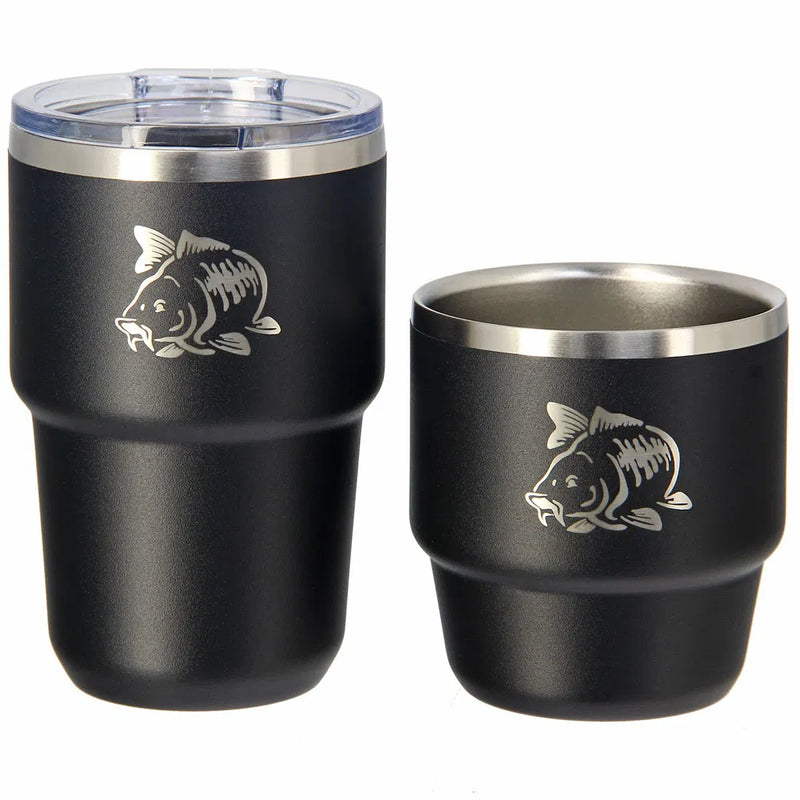 NGT Twin Mug Set - 304SS Stackable Outdoor Drink Set-5