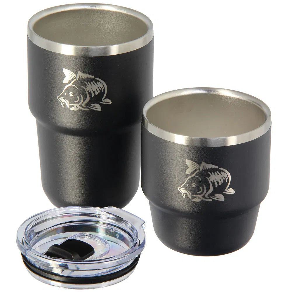 NGT Twin Mug Set - 304SS Stackable Outdoor Drink Set-1