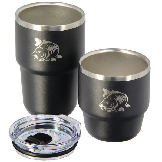 NGT Twin Mug Set - 304SS Stackable Outdoor Drink Set